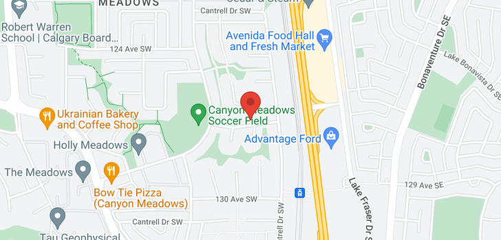 map of 716 CANTREE RD SW